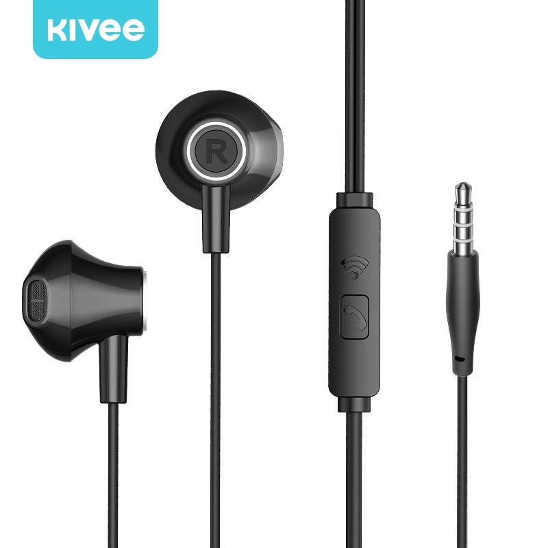 Tai Nghe Nhét Tai KIVEE MT86 Cổng 3.5mm Cho Âm Thanh Sống Động