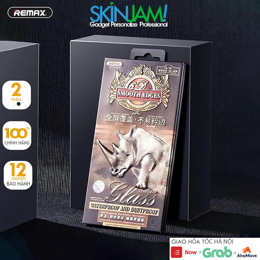 Kính Cường Lực Full Màn Hộp Sắt TÊ GIÁC CHÍNH HÃNG REMAX - 56 IPhone 6 đến IP 12 Promax
