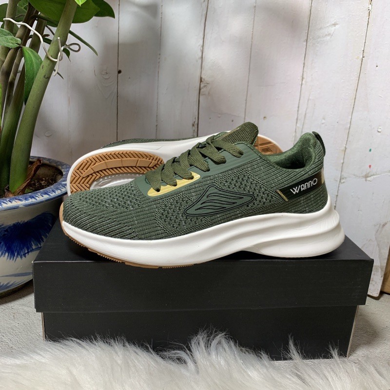 Giày sneaker thể thao nam rêu Wanno mới 2022 688