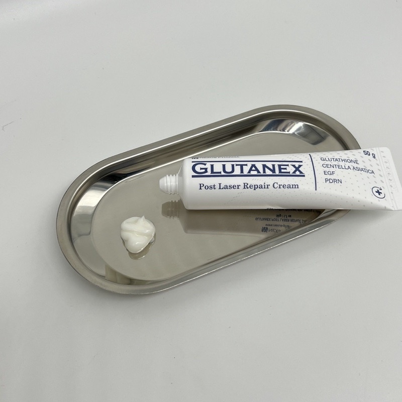 Kem phục hồi làm trắng sáng mờ đốm nâu GLUTANEX CICA CREAM Post Laser Repair Cream Nexus Pharma tube 50g