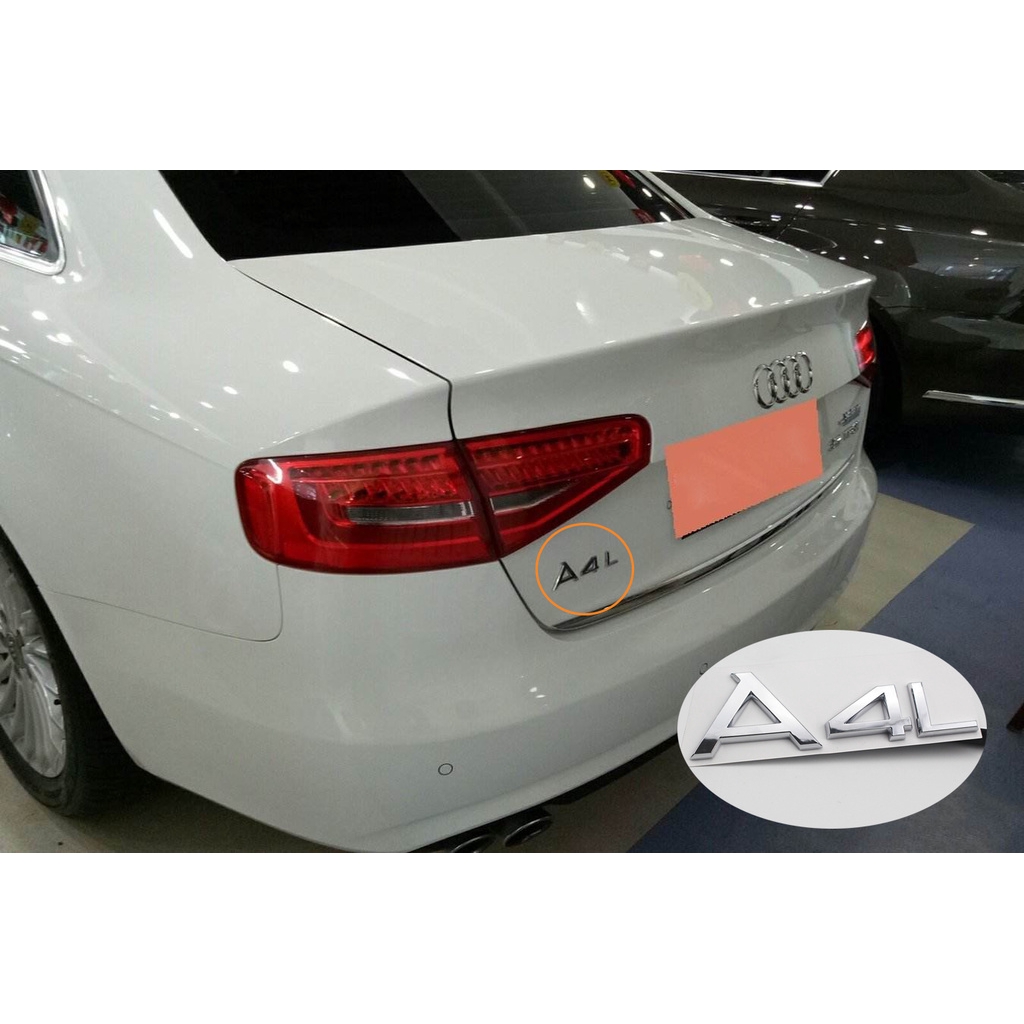 Logo Dán Trang Trí Xe Hơi Audi A3 A4 A5 A6 A7 A4L A6L A8L Q3 Q5 Q7