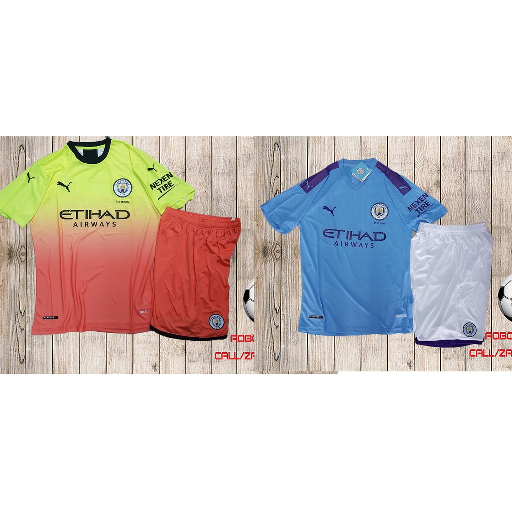 BỘ BÓNG ĐÁ MAN CITY  2019-2020 HÀNG THÁI