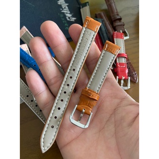 Dây đồng hồ da bò thật nam nữ