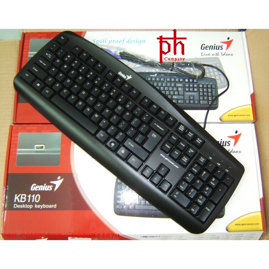 Bàn phím Chính Hãng Genius BH12T