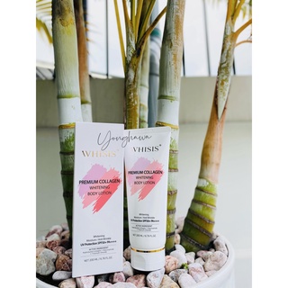 Kem Dưỡng Thể Trắng Da Whisis Premium Collagen Whitening Body Lotion 200ml