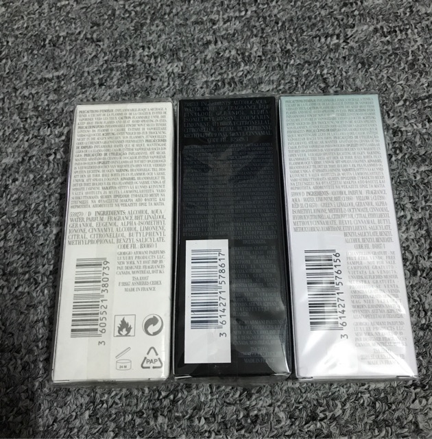 💥 Nước hoa mini nam nữ Acqua / Air / Sì Armani - 15ml