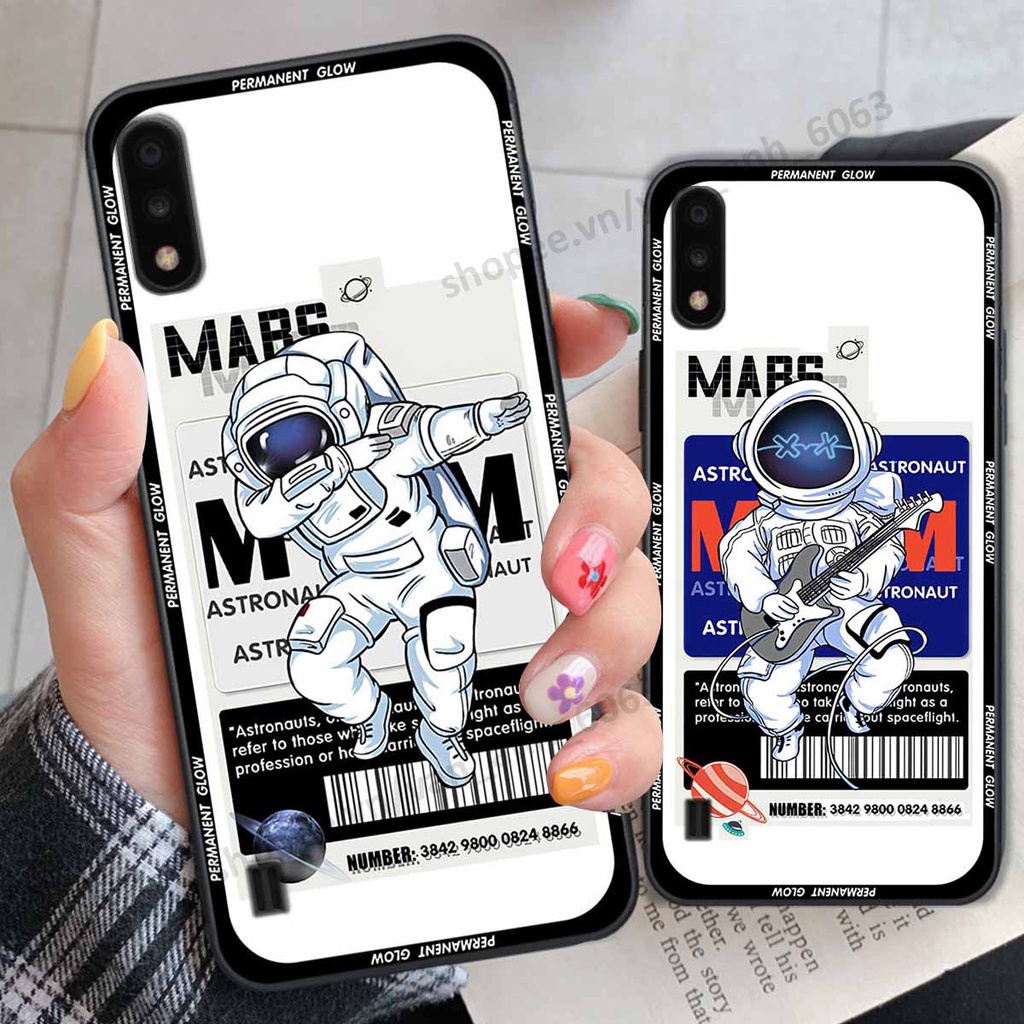 Ốp Samsung A01 / A02 be@r brick mars thời trang, ốp lưng điện thoại viền dẻo siêu chất