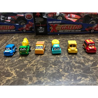 Bộ oto mini 6 xe cho bé-oto đồ chơi-oto chạy đà