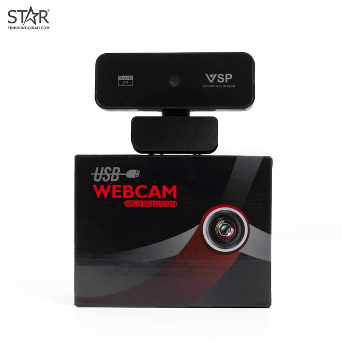 Webcam AI HD2K Full HD 1080P