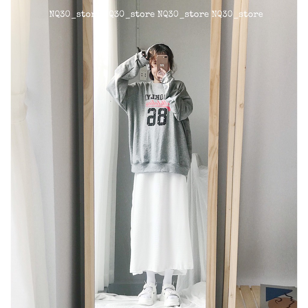 Áo Sweater NQ30 Nỉ Da Cá In 86 Form Rộng Nam Nữ Unisex | BigBuy360 - bigbuy360.vn