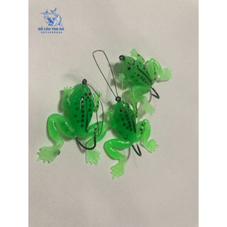COMBO 5 MỒI LURE Mồi ếch , mồi nhái mềm