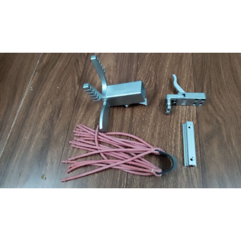 Combo bộ phụ kiện super, combo bộ cánh phượng, cò, thanh kẹp ngắm, bộ thun bắn, bộ phụ kiện ná cao su cánh phượng