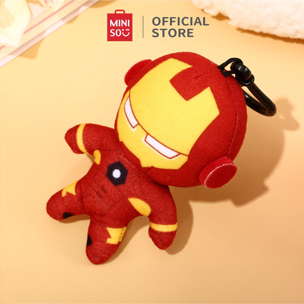 [Mã LIFEHL244 giảm 15% đơn 250K] Móc khóa Miniso hình Iron Man Marvel (Đỏ) - Hàng chính hãng