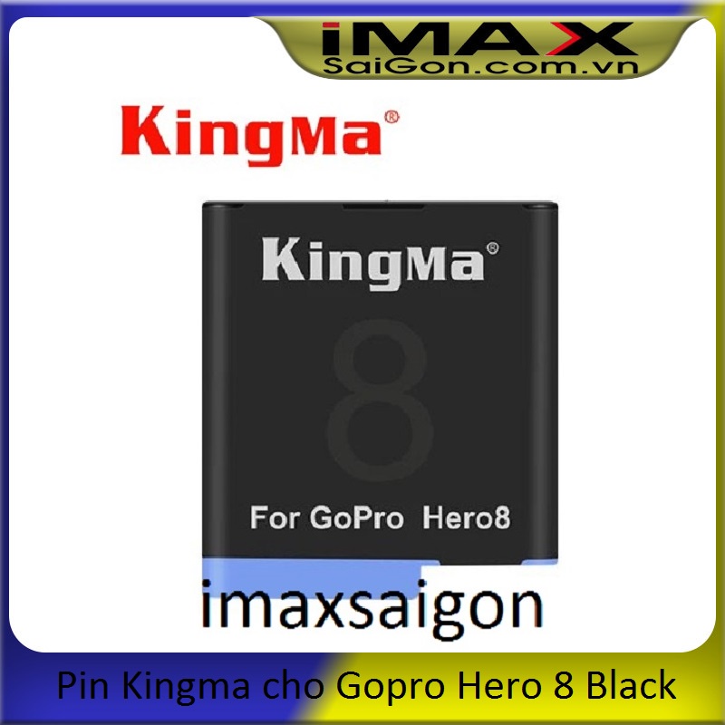 BỘ 1 PIN 1 SẠC KINGMA CHO GOPRO HERO 8 BLACK