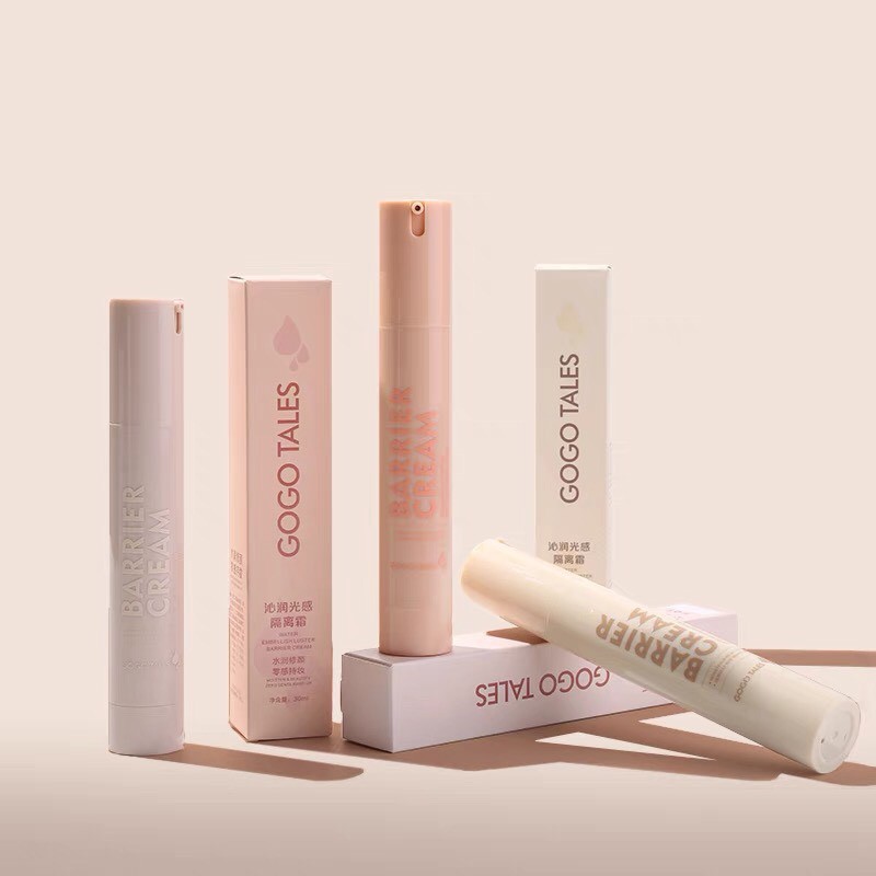 Kem lót GOGO TALES mịn nhẹ che khuyết điểm Water Embellish Luster Barrier Cream tự nhiên lâu trôi Gogotales GT221 GOGO64 | BigBuy360 - bigbuy360.vn