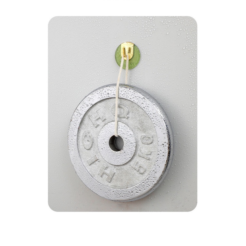 Bộ 4 Móc Treo Đồ Dùng Nhà Bếp Gắn Tường Không Cần Khoan Chịu Lực Nhẹ Sang Trọng