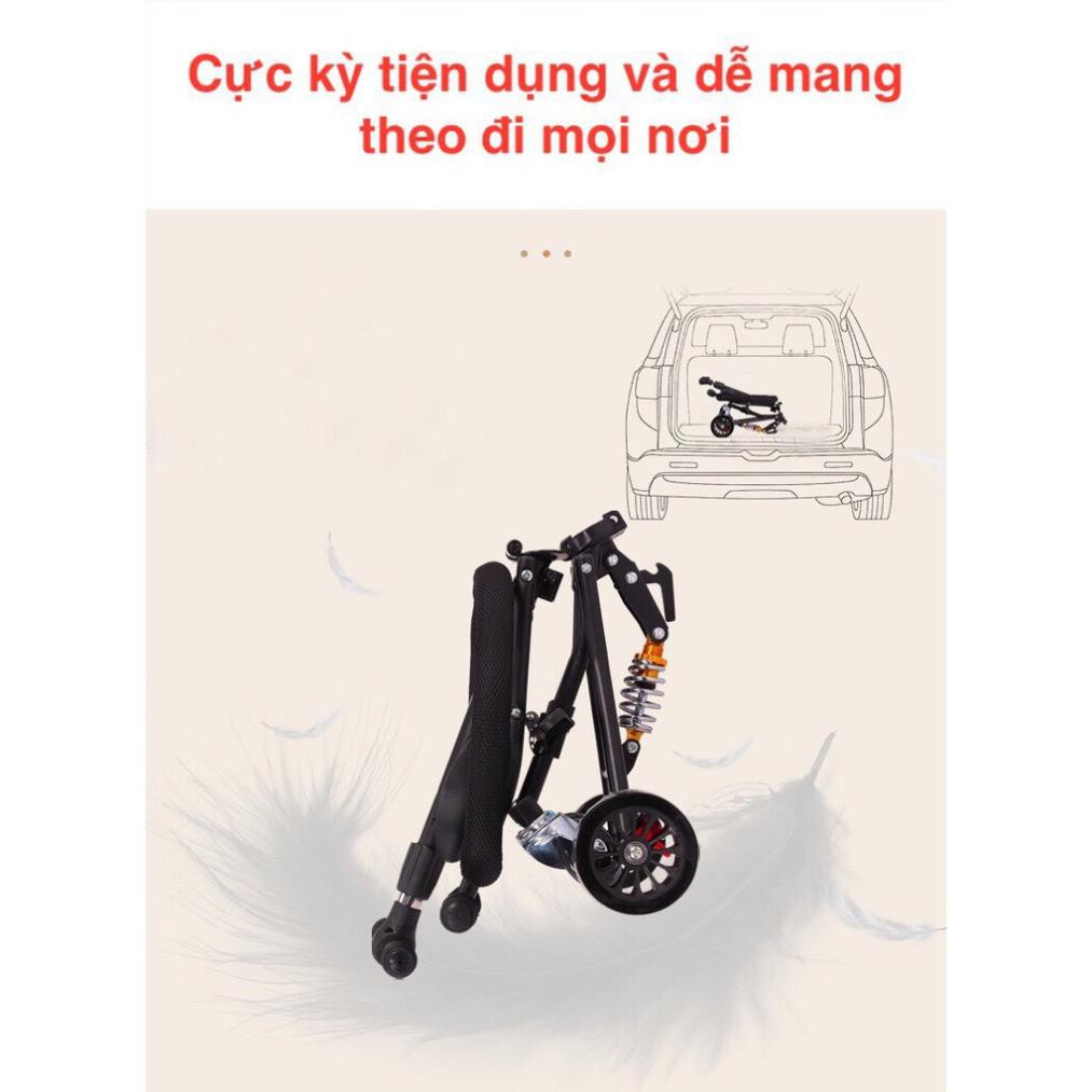 XE ĐẨY GẤP GỌN SIÊU NHẸ CHO BÉ