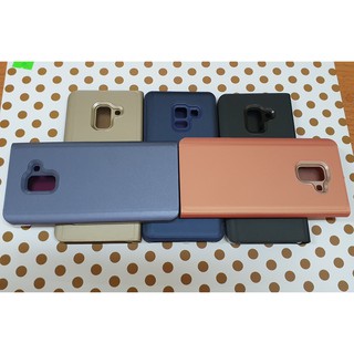 Bao da clear view standing samsung a8 2018 - pk888