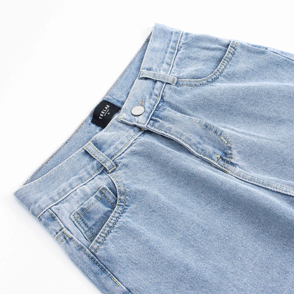 Quần Teelab Baggy Woman Denim Pants PS025