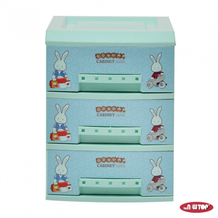 [sale] [sale] Tủ Nhựa Mini 3 Ngăn SONG LONG Doremi