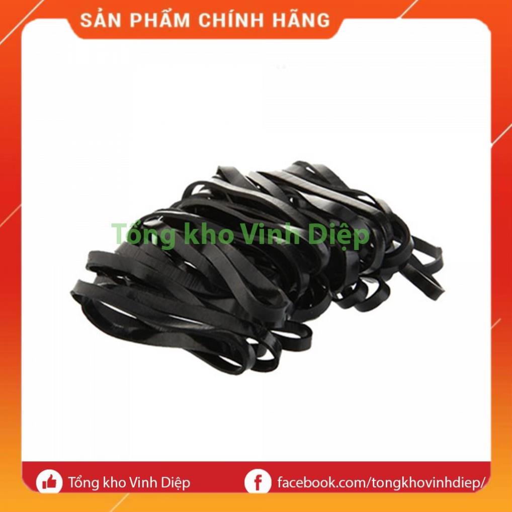 Gói 100g Chun buộc tóc đen, nhiều màu