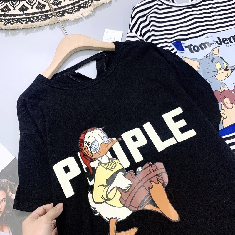 VNU110 - VÁY NỮ SUÔNG ĐEN KẺ TOM VỊT | BigBuy360 - bigbuy360.vn