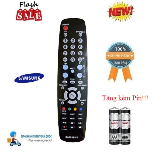 Remote Điều khiển tivi Samsung BN59-00685A các dòng TV Samsung LCD/LED- Hàng chính hãng theo máy mới 100% Tặng kèm Pin