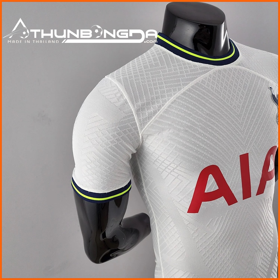 Áo Tottenham Hotspur trắng sân nhà 2022/2023, 2022/23 bản PLAYER Issue BODY fit cao cấp Thái Lan