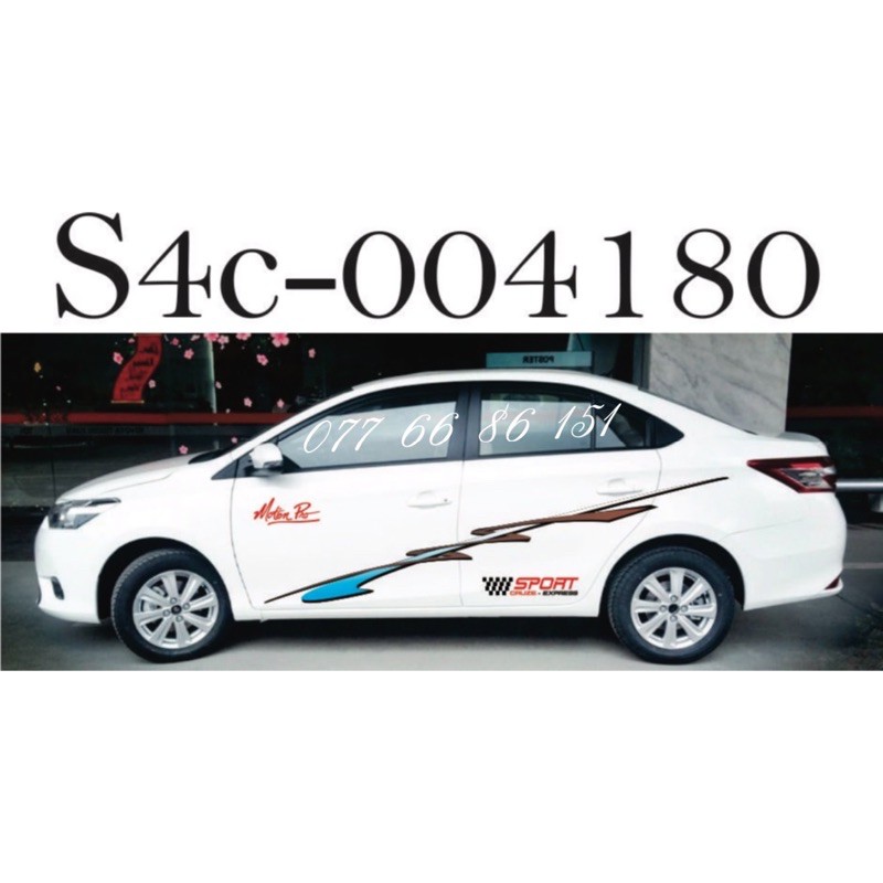 Tem Dán Sườn Xe ô tô cao Cấp