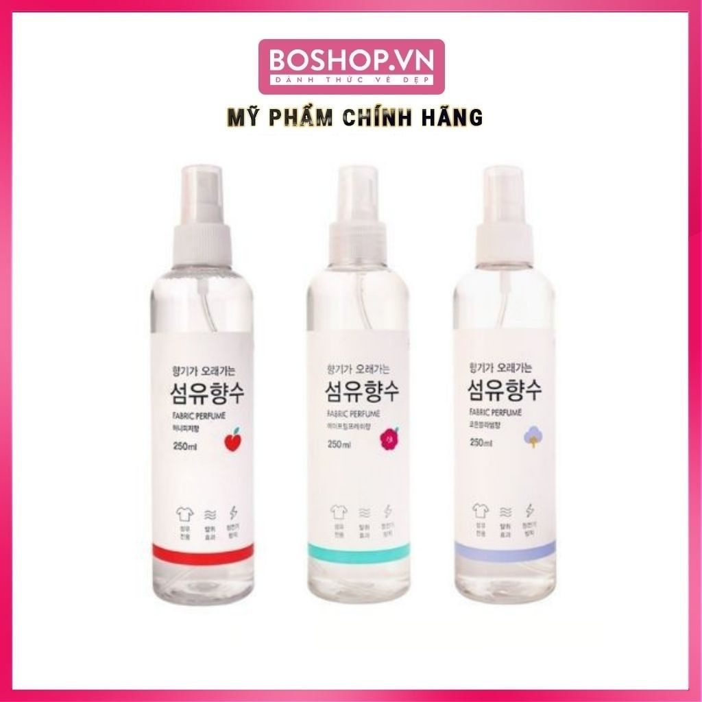 Xịt Thơm Quần Áo Fabric Perfume Hàn Quốc 250ml