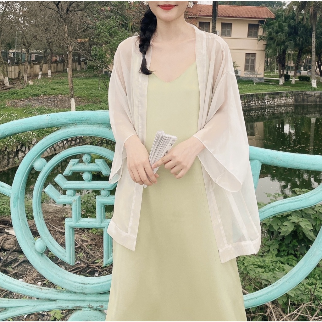 Áo khoác kimono Hachiya