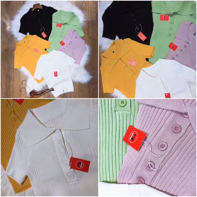 [VIDEO ẢNH THẬT] Áo Len Dệt Kim Nữ Dáng Crop_Đi Học Đi Chơi Đều Xinh_Tone Màu Nổi | BigBuy360 - bigbuy360.vn