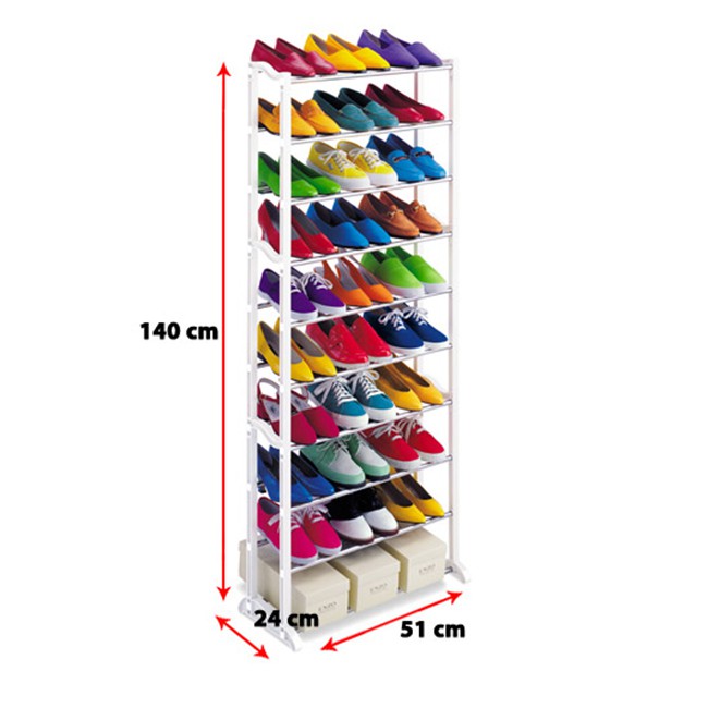 Kệ để giày dép 10 tầng