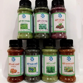 Bột Gấc, Dành Dành, Lá Cẩm Tím, Lá Nếp, Hoa Đậu Biếc, Trà Xanh..
