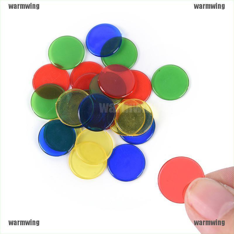 Set 50 Chip Đánh Dấu Dùng Để Chơi Game Bingo