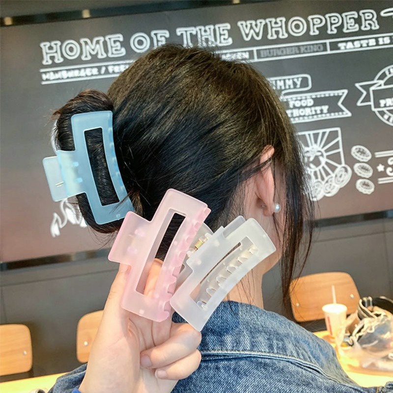 Kẹp TóC HìNh Vuông MàU Gradient ThờI Trang Cho Nữ