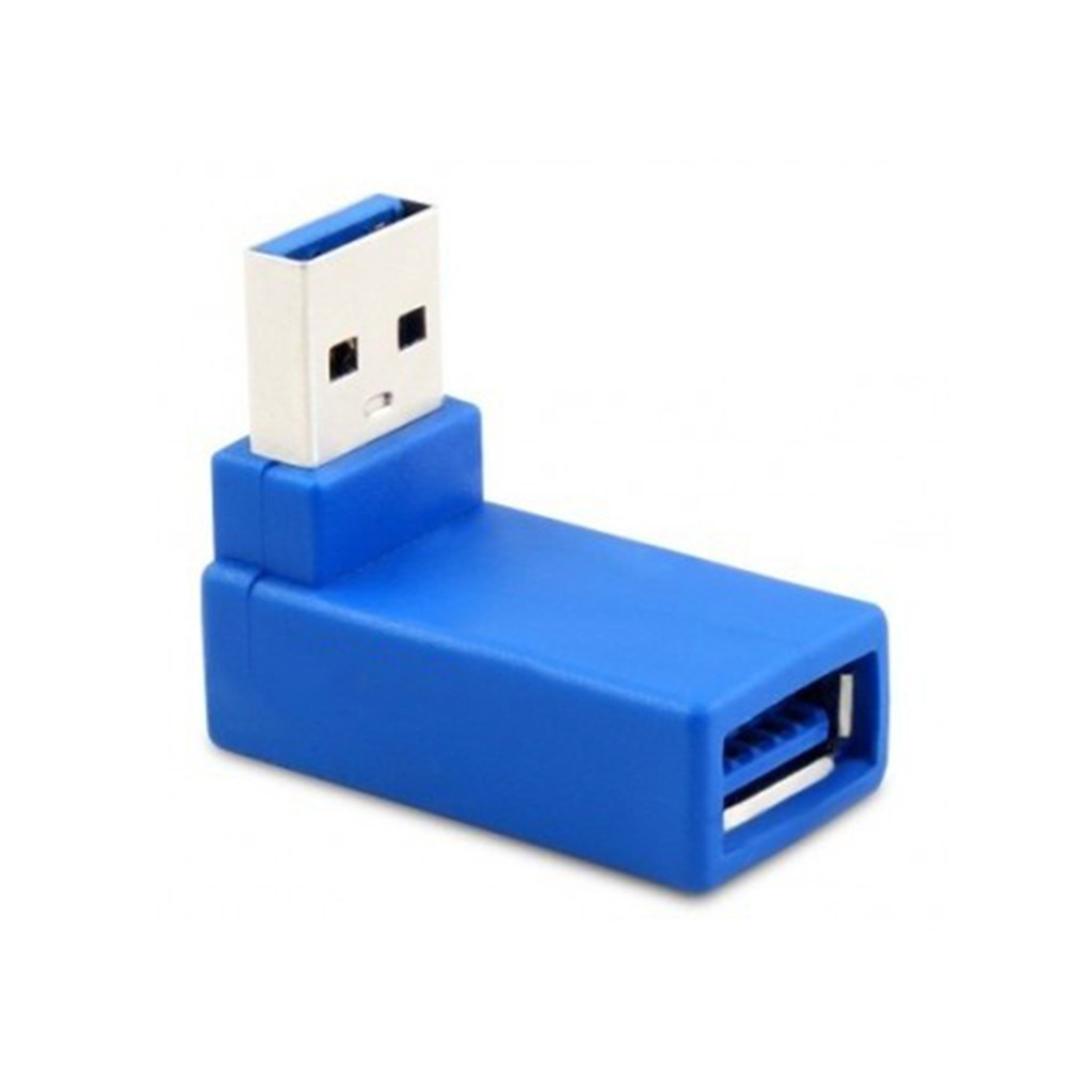 Đầu đồi nối dài USB 3.0 Unitek loại đầu thẳng YA 019 , loại đầu bẻ góc cong 90 độ YA 020