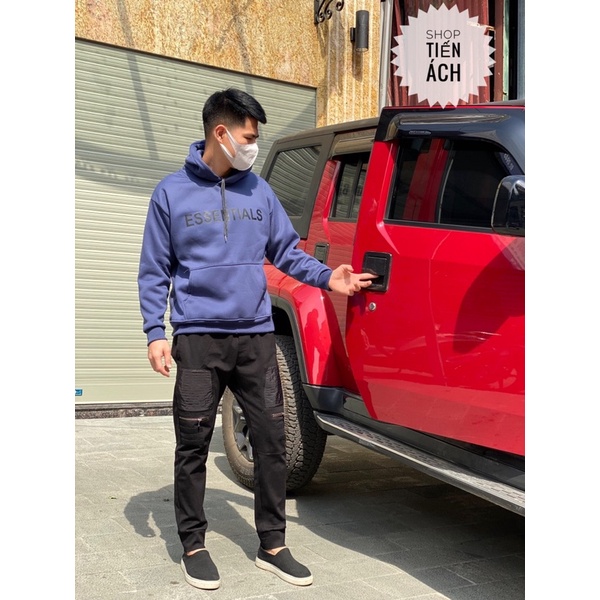 Nỉ hoodie nam, áo nỉ dài tay nam, áo thu đông nam chất nỉ dày dặn | BigBuy360 - bigbuy360.vn