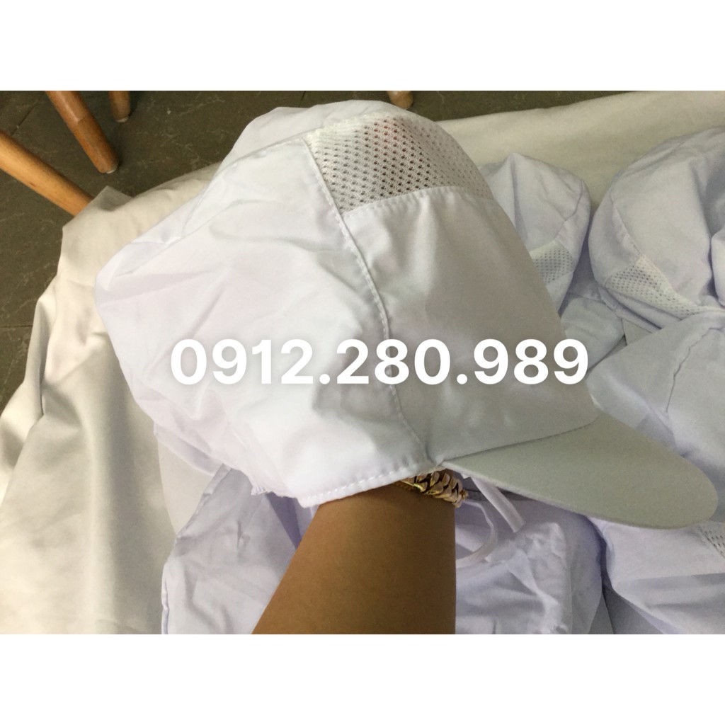 nón vải silk lưới chùm tóc thủy sản có dây cột, thực phẩm nấu ăn, nón thủy sản_xướng sản xuất.