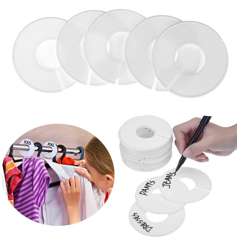 BORAG Set 5 / 10 Móc Treo Quần Áo handmade Hình Tròn Tiện Lợi