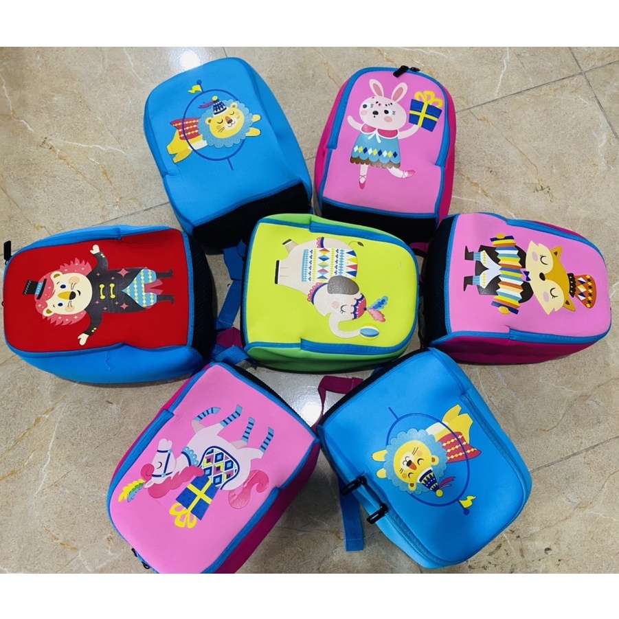 Ba Lô Hoạt Hình Siêu Nhẹ Cho Bé Mầm Non