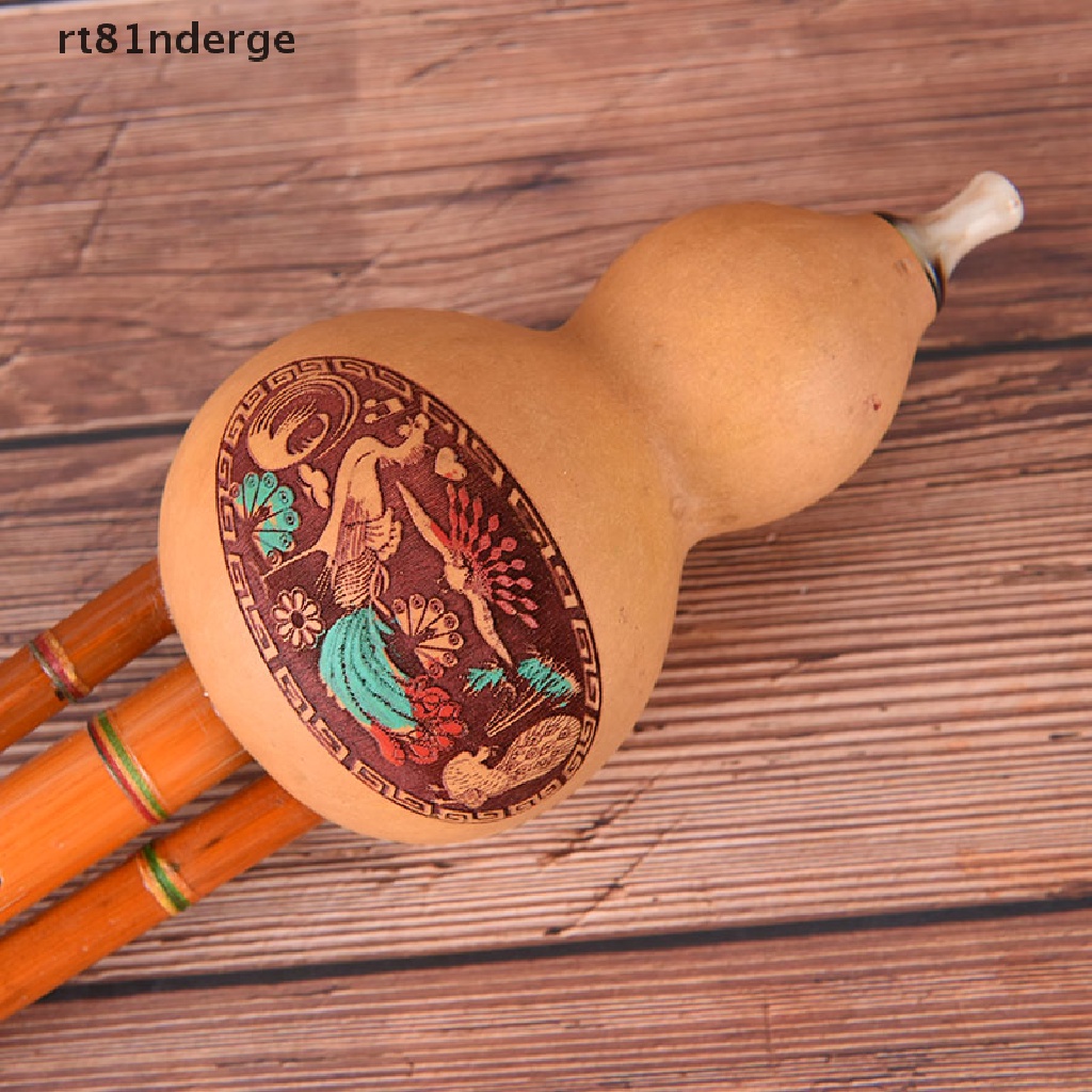 【ge】 profeesional chinese hulusi gourd cucurbit flute c key ethnic instrument .