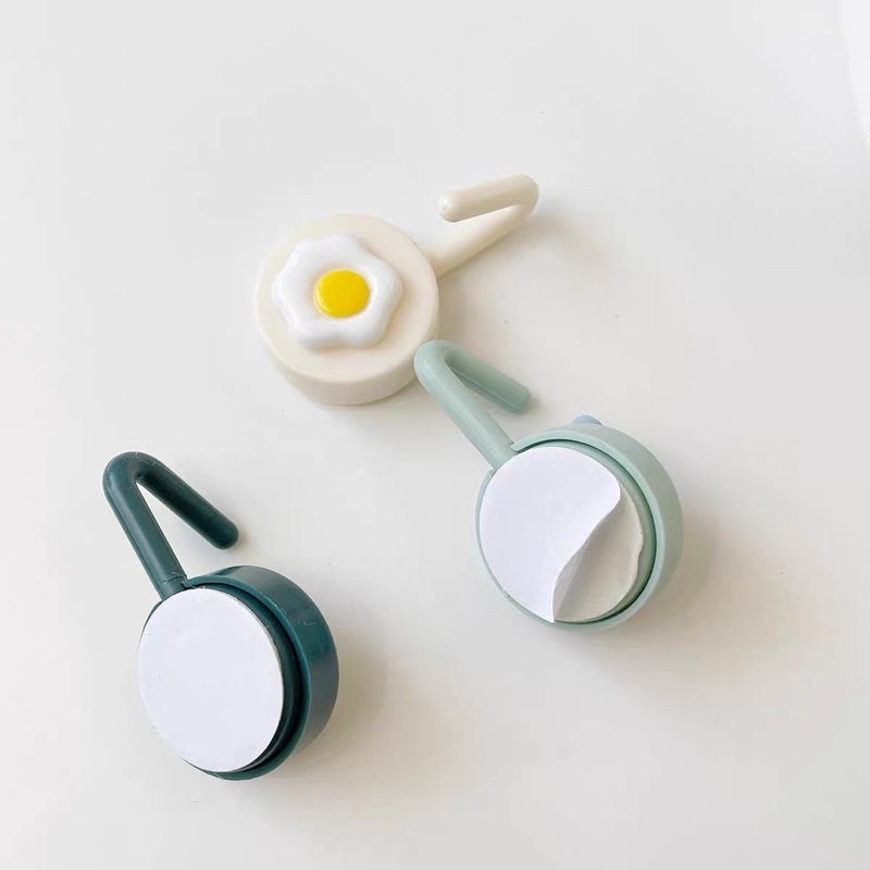 Móc treo dán tường đa năng chịu lực tốt hình hoa quả dễ thương