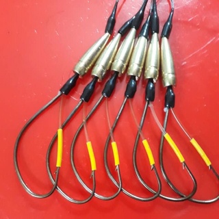 Lưỡi câu lóc có chì đi kèm, lưỡi câu thép k gỉ_linhkunshop