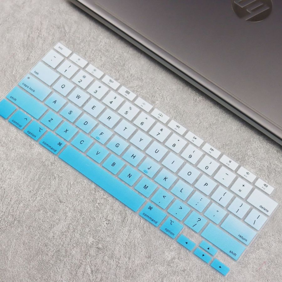 Miếng dán bảo vệ bàn phím máy tính bằng silicon siêu mỏng thích hợp cho Apple Macbook Air 13.3/ A2179 2020