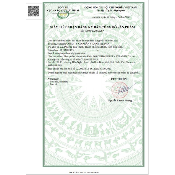 Vitamin D3 POZOKIDS nhỏ giọt bổ sung vitamin D3