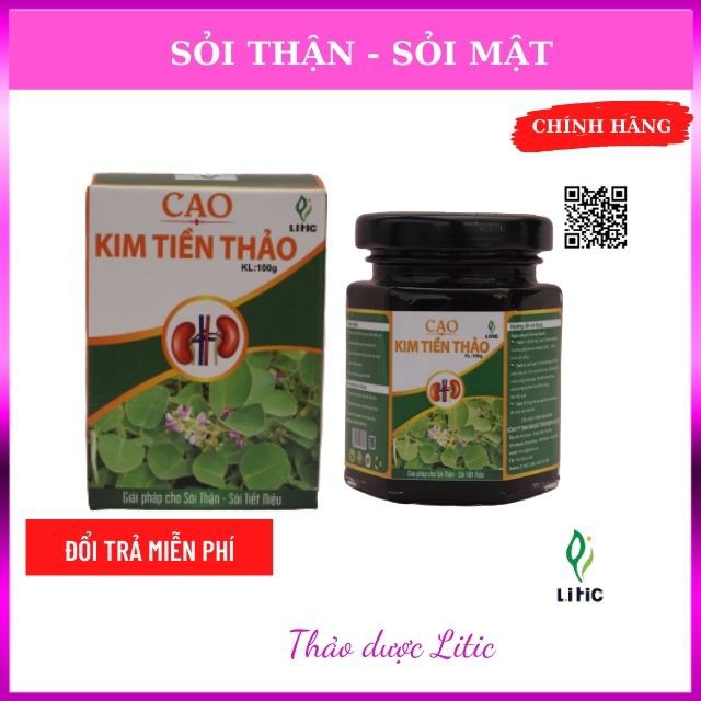 Cao kim tiền thảo Minh Nhi 100 gam giúp đào thải sỏi thận, tiết niệu, tiểu dắt, tiểu buốt