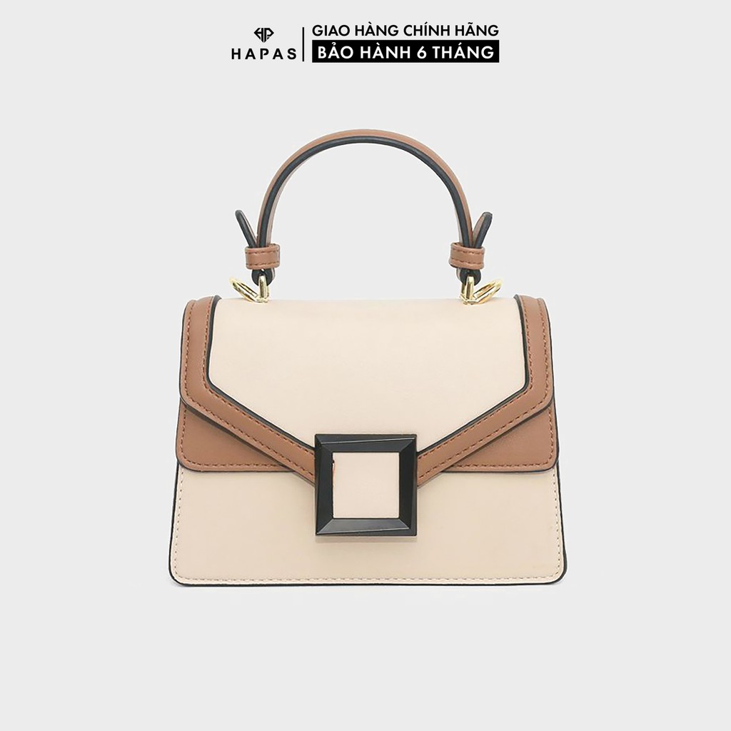 [Mã WABRWB24 giảm 30K đơn 99K] Túi Xách Nữ Hộp Khoá Vuông Size 19 HAPAS - TSN19264 | BigBuy360 - bigbuy360.vn