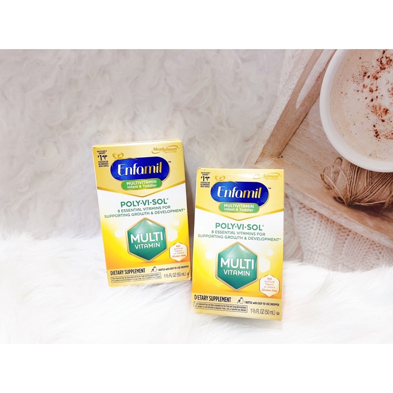 Vitamin dạng nước Enfamil PolyViSol 50ml.
