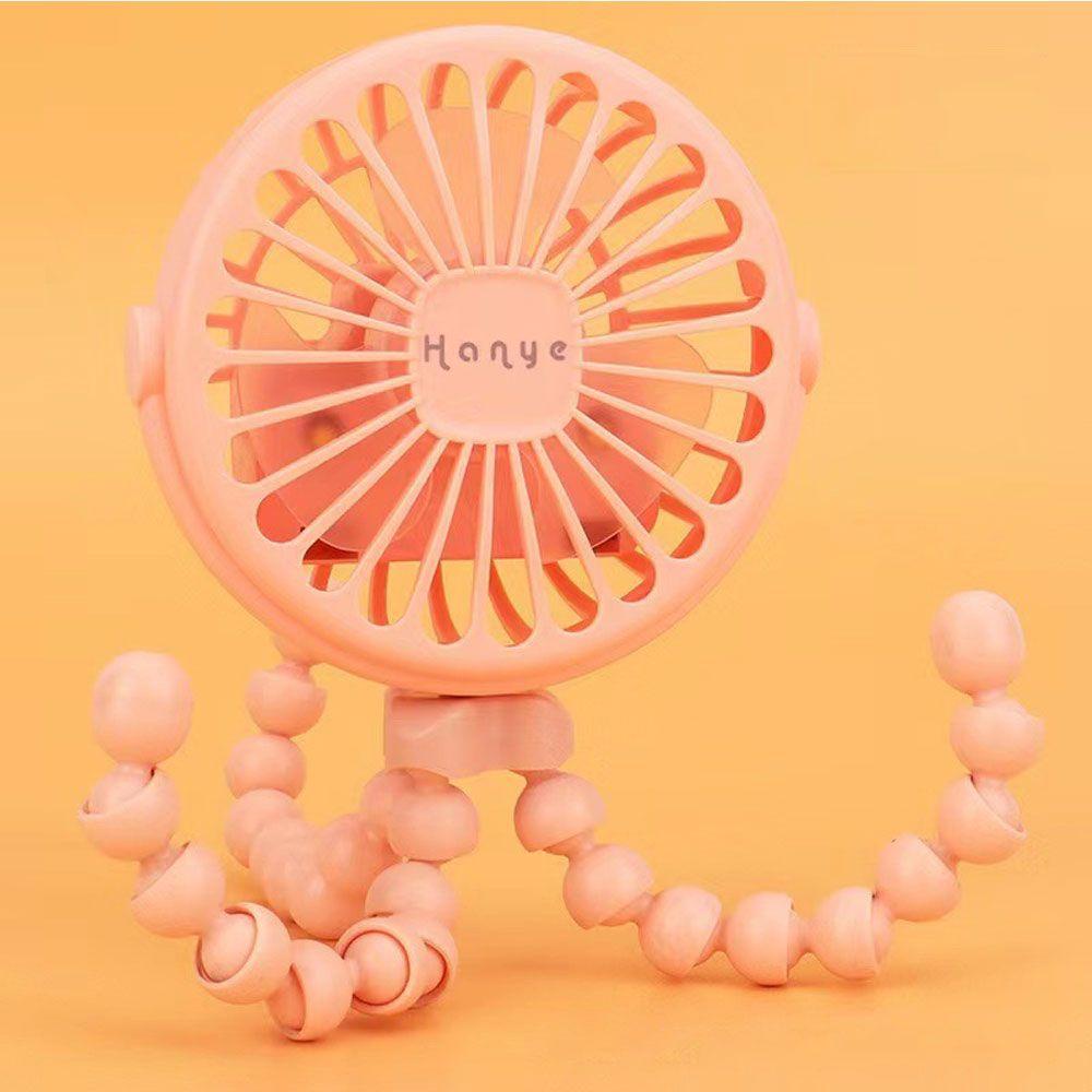 Quạt Mini 500mAh Gắn Xe Đẩy Em Bé Tiện Dụng